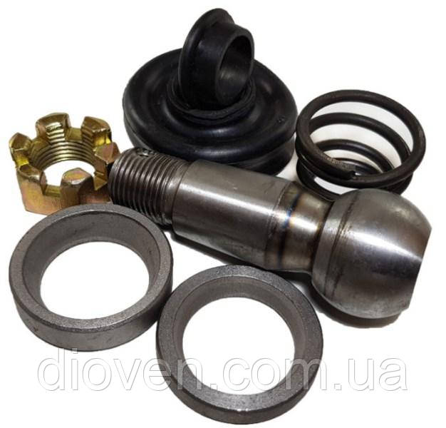 Палець кермовий МАЗ 5336 із сухарями, гайка пруж, півльйовик, р/к (Арт. 5336-3003065/66/67-П)