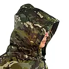 Тактичний дощовик плащ-намет Пончо Камуфляж Накидка від дощу, фото 3