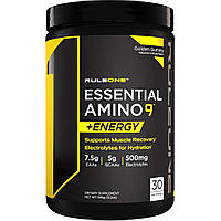 Аминокислота Rule 1 Essential Amino 9 + Energy, 30 порций Золотая конфета (345 грамм)