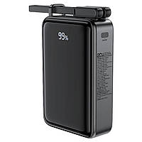 Повербанк 20000 mAh. Павербанк с быстрой зарядкой PD67W. Power Bank c кабелем Type-C  ACEFAST M4