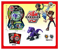 Игровой набор Bakugan Battle planet Трансформер Бакуган Фиолетовый