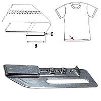Приспособления для загиба низа в трикотажных изделиях из тонких тканей