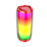 Портативная колонка HOCO Pulsating colorful luminous HC8 |4Hours, BT5.0, TWS, 360° Sound, AUX, FM, TF, USB|