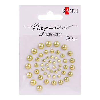 Набір перлин самоклеючих зелених райдужних, 50 шт 952642 G-Rich