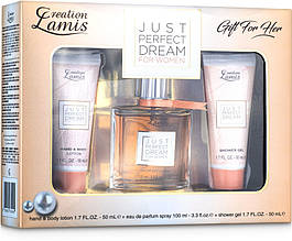 Набір жіночий Just Perfect Dream (lotion50+edt100+shower gel50)