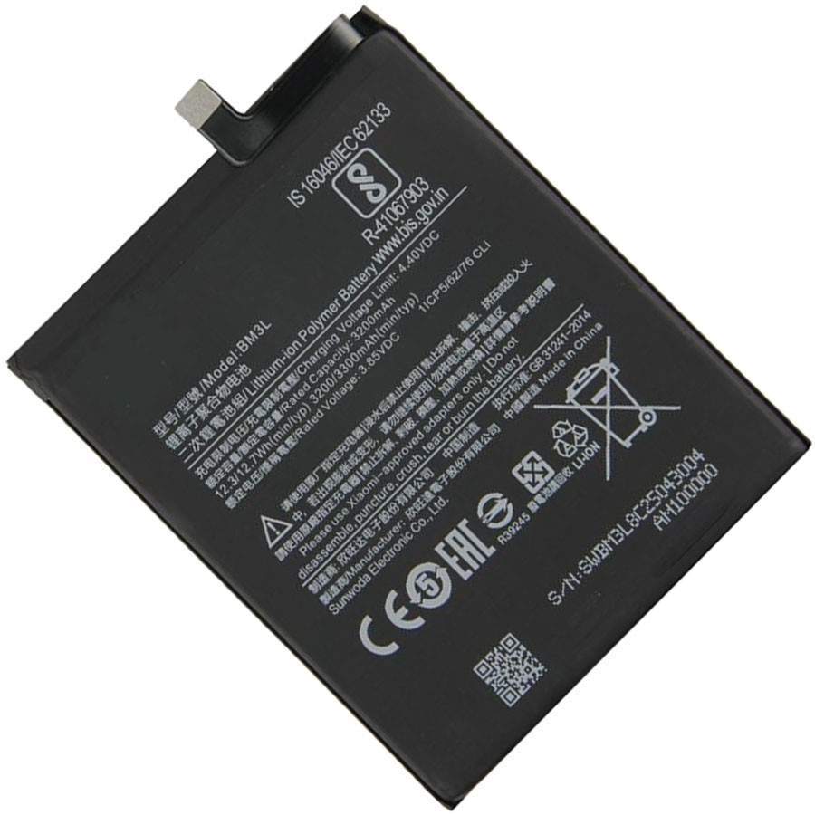 Акумулятор Xiaomi BM3L / Mi 9, 3200 mAh АААА no logo Original PRC
