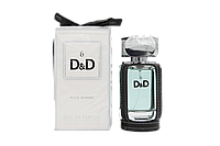 Парфюмированная вода Fragrance World D&D №6 для мужчин - edp 100 ml