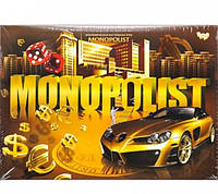 Настольная игра Danko Toys Monopolist 2-4 игрока для детей и взрослых