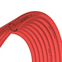 Трубка ф16, 0х3, 0мм 50м (ПВХ-Ш) червона