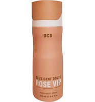 Дезодорант Fragrance World DCD Rose Vip для женщин - deo spray 200 ml