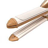 Випрямляч плойка для волосся з гофре 3 в 1, фото 6