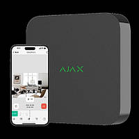 Ajax NVR (16ch) (8EU) black Мережевий відеореєстратор