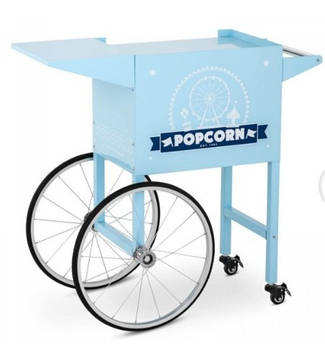 Візок для попкорна - 51 x 37 см голубий Royal Catering