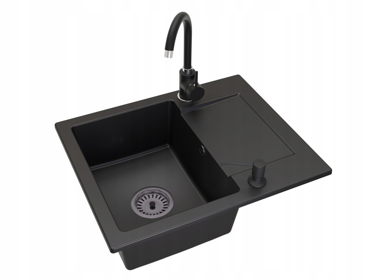 Кухонна мийка Brado DONZO BETA  + дозатор