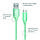 Кабель ColorWay USB – Type-C 2.1А 1м мятний (CW-CBUC003-MT), фото 3