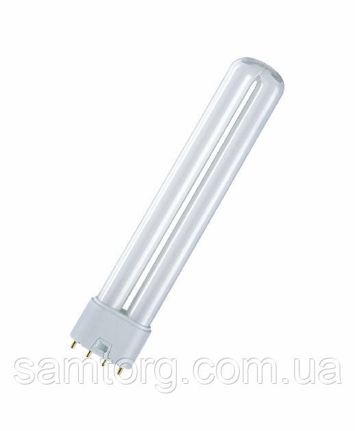 Лампа 2G11 18W/830 компактна люмінесцентна DULUX L OSRAM