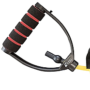 Еспандер трубчастий із ручками York Light, жовтий, фото 3