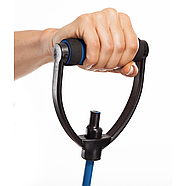 Еспандер трубчастий із ручками York Light, синій, фото 7