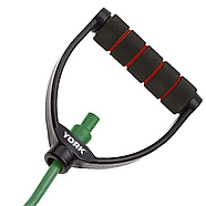 Еспандер трубчастий із ручками York Medium, зелений, фото 3