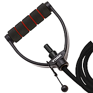 Еспандер трубчастий із ручками York XX-Heavy, чорний, фото 2