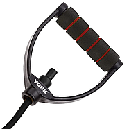 Еспандер трубчастий із ручками York XX-Heavy, чорний, фото 3