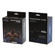 Еспандер трубчастий із ручками York XX-Heavy, чорний, фото 5