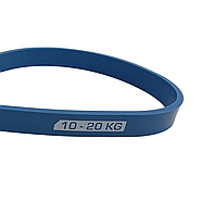 Резинка для фітнесу York 10-20 кг — 2080x19x4,5 мм, блакитний, фото 5