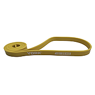 Резинка для фітнесу York 15-25 кг — 2080x22x4,5 мм, жовтий, фото 2