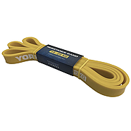 Резинка для фітнесу York 15-25 кг — 2080x22x4,5 мм, жовтий, фото 4