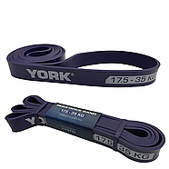Резинка для фітнесу York 17,5-35кг — 2080x29x4,5 мм, фіолетовий, фото 6