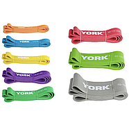 Резинка для фітнесу York 17,5-35кг — 2080x29x4,5 мм, фіолетовий, фото 8