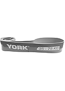 Резинка для фітнесу York 35-75 кг — 2080x85x4,5 мм, сірий, фото 2