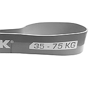 Резинка для фітнесу York 35-75 кг — 2080x85x4,5 мм, сірий, фото 6