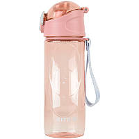 Пляшка для води 530 мл ніжно-рожева