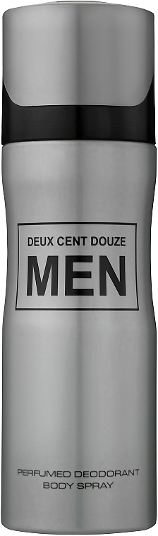 Дезодорант Fragrance World Deux Cent Douze Men для чоловіків — deo spray 200 ml