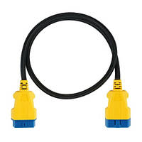 Подовжувач OBD2 Autool 100 см (EasyDiag, ELM327, Autel). Перехідник.