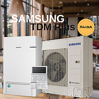 Тепловой насос Samsung ClimateHub TDM Plus с настенным гидромодулем AE160MXTPEH/AE160BNYDEH/EU 16 кВт 220В