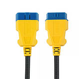 Подовжувач OBD2 Autool 150 см (EasyDiag, ELM327, Autel). Перехідник., фото 5