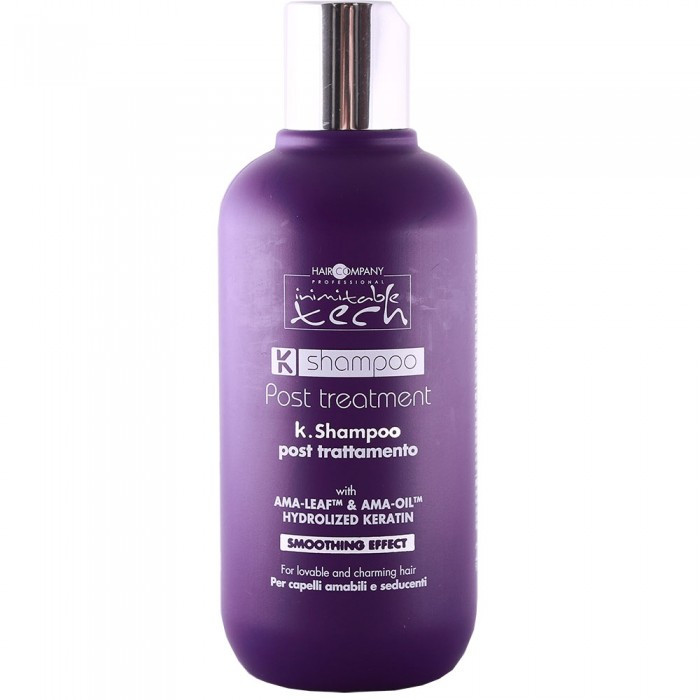 Hair Company Inimitable Tech K-Liss Post Treatment K-Shampoo - шампунь після випрямлення волоcся 250мл (Оригінал)