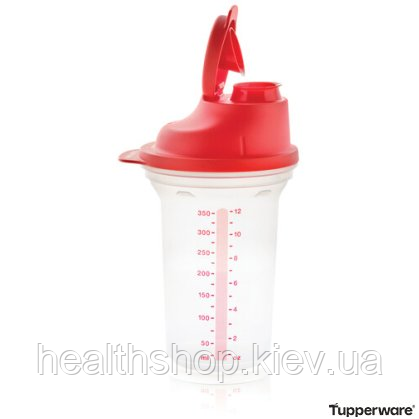 Міні-шейкер (350 мл) червона кришка Tupperware (Оригінал) Тапервер