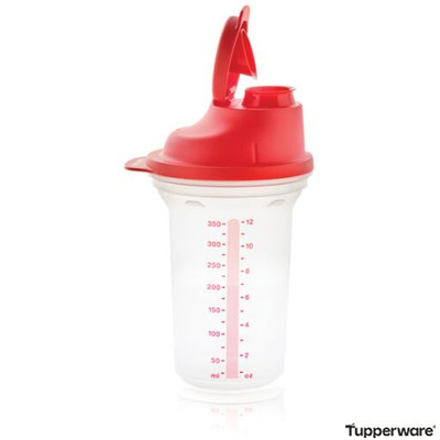 Міні-шейкер (350 мл) червона кришка Tupperware (Оригінал) Тапервер
