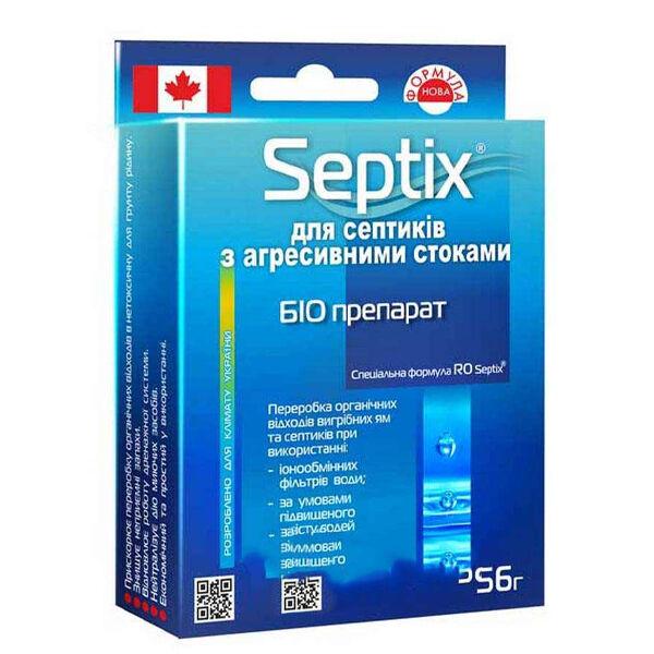 Біопрепарат Bio RO Septix, 56 г для септиків з агресивними стоками