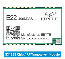 E22-400M33S трансівер 410~493 MГц LoRa SX1268