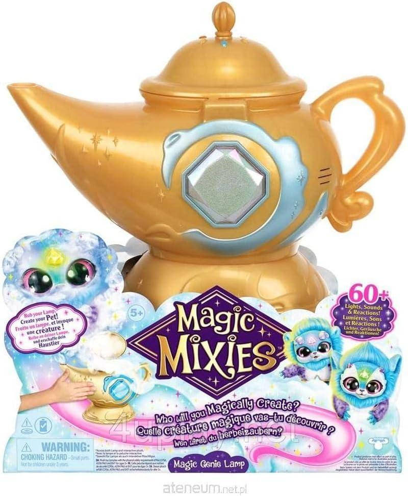 Чарівна лампа Аладдіна Меджік Міксис золота з блакитним Magic Mixies Magic Genie Lamp Оригінал