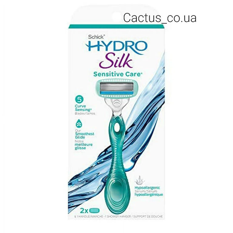 Бритва Schick Hydro Silk 5лез Sensitive для чутливої шкіри США