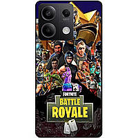 Силіконовий чохол бампер для Xiaomi Redmi Note 13 4G з малюнком Фортнайт Fortnite