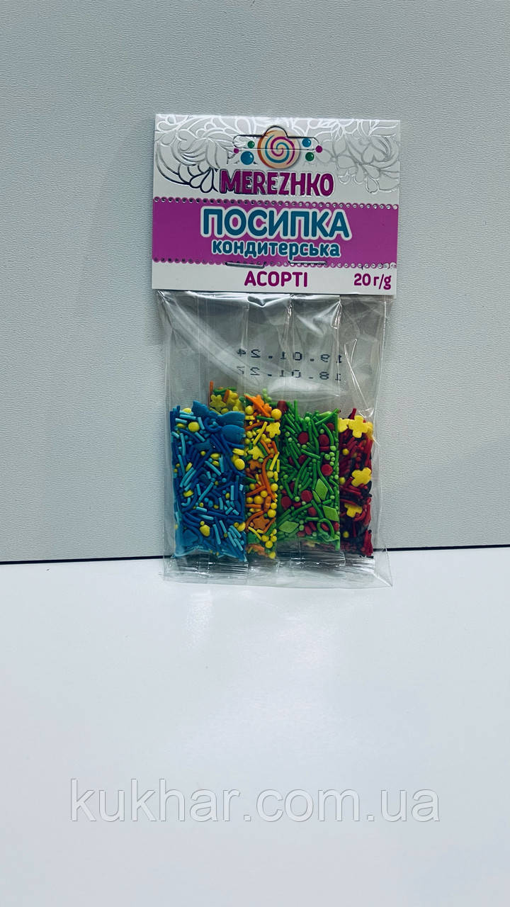 Посипка кондитерська Асорті  Мікс NEW