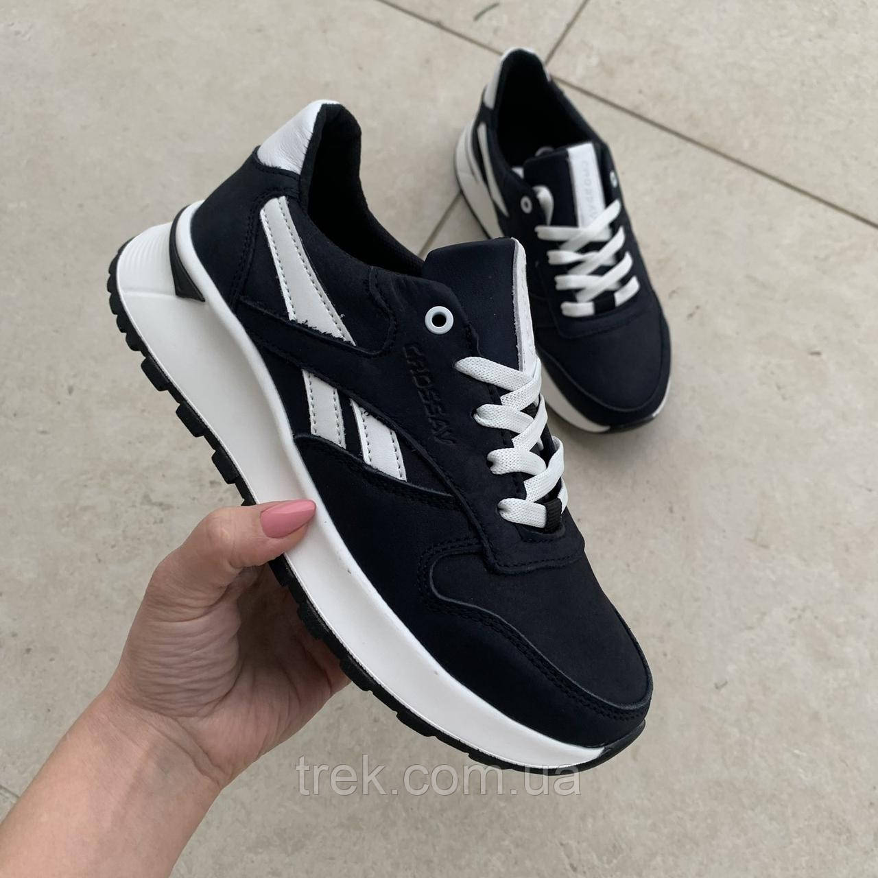 Кросівки підліткові синьо-білі /30632/ 41р, фото 1