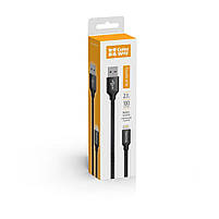 Кабель ColorWay USB - Apple Lightning 2.1А 1м чорний (CW-CBUL004-BK), фото 4