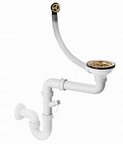 Кухонна мийка Brado DONZO NEXO Gold, фото 4